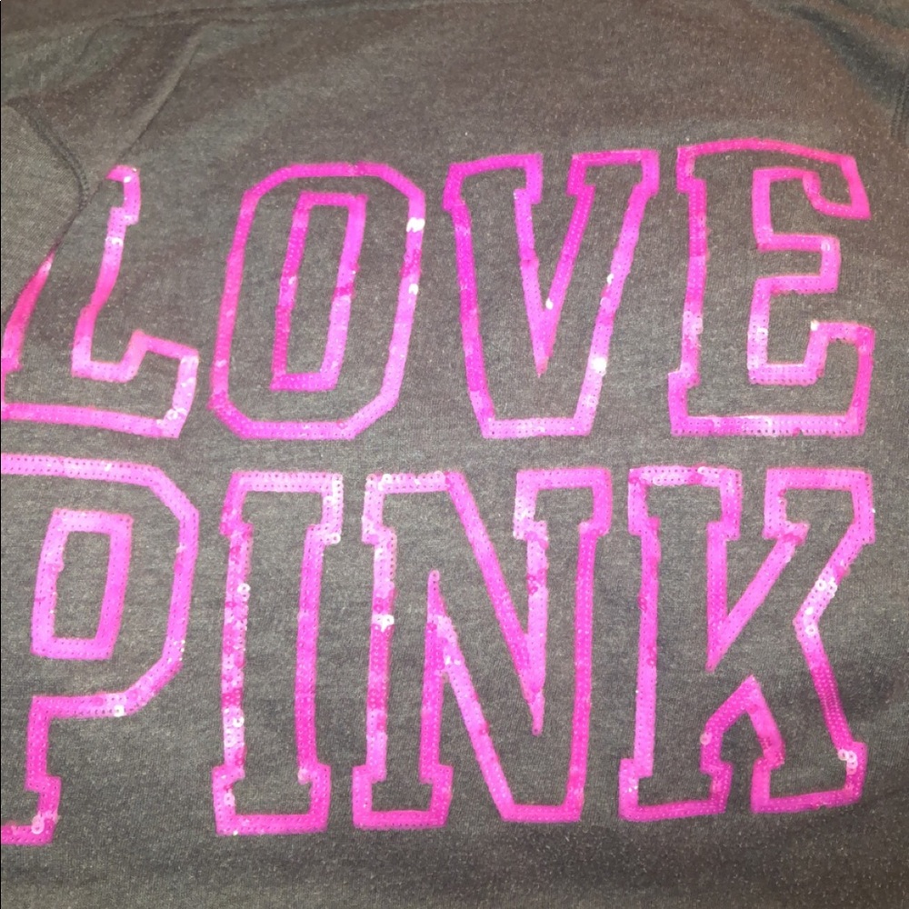 Purple sequin VS zip up